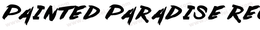 Painted Paradise Reg字体转换